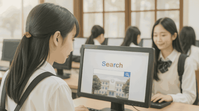 日本の大学の学部学科逆引き検索