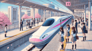 ナレッジステーションの特急合格さくら号受験生応援