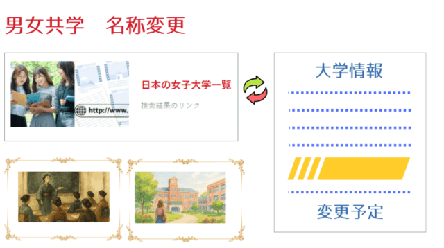 女子大学男女共学化メモ（附属学校共）