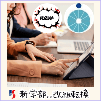 ナレッジトレイン-新学部、改組展開お知らせ号