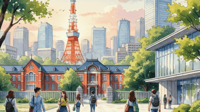 【東京】街の名前で選ぶ大学