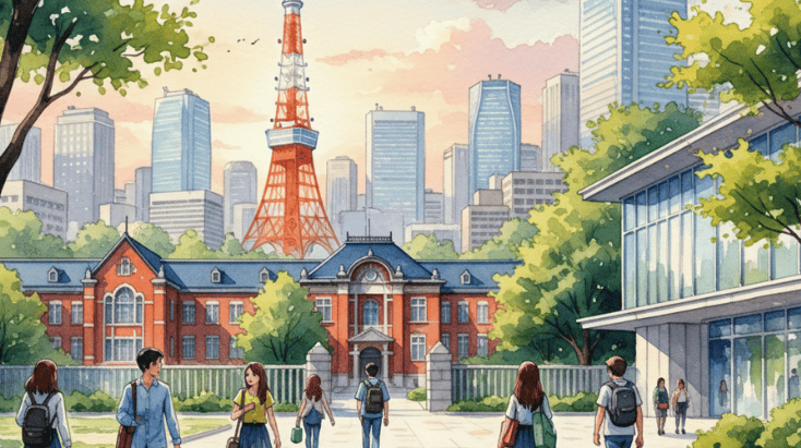 学都・東京：エリア別大学案内