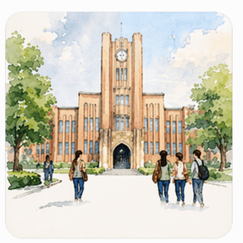 国立大学のパンフレット表紙ギャラリー