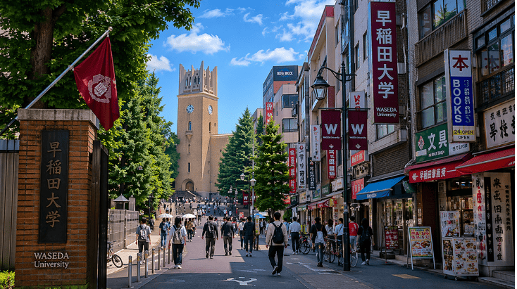 早稲田（学生の街）